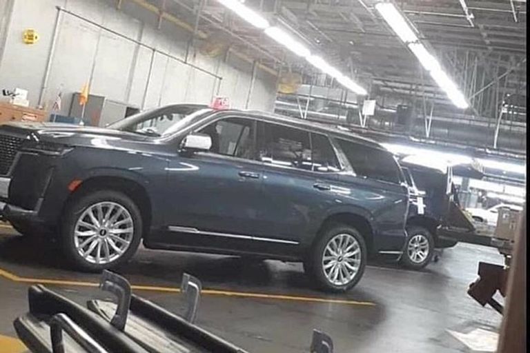 إحدى اللقطات المسربة لطراز كاديلاك "إسكلاد"