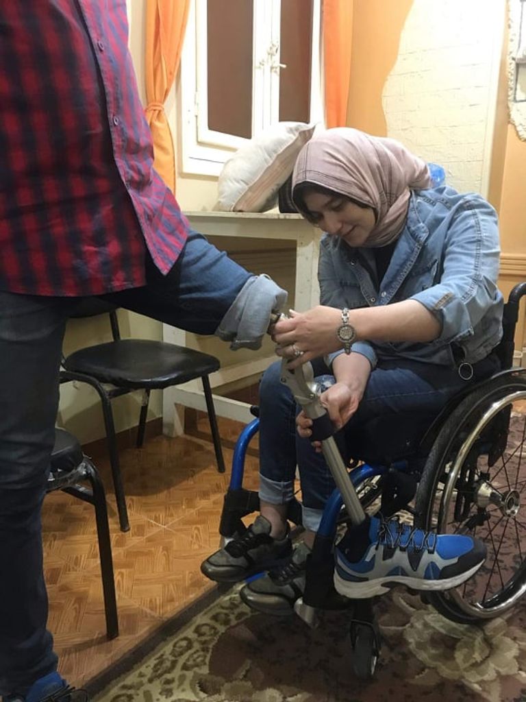 زينب الشاعر تحافظ على ممارسة الرياضة