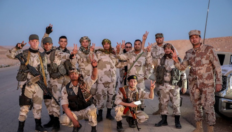 عناصر بالجيش الوطني الليبي