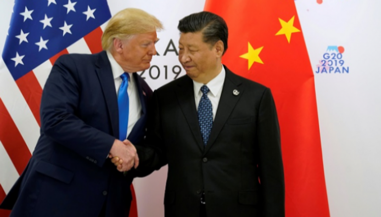 الرئيسان الأمريكي دونالد ترامب والصيني شي جين بينغ - أرشيفية