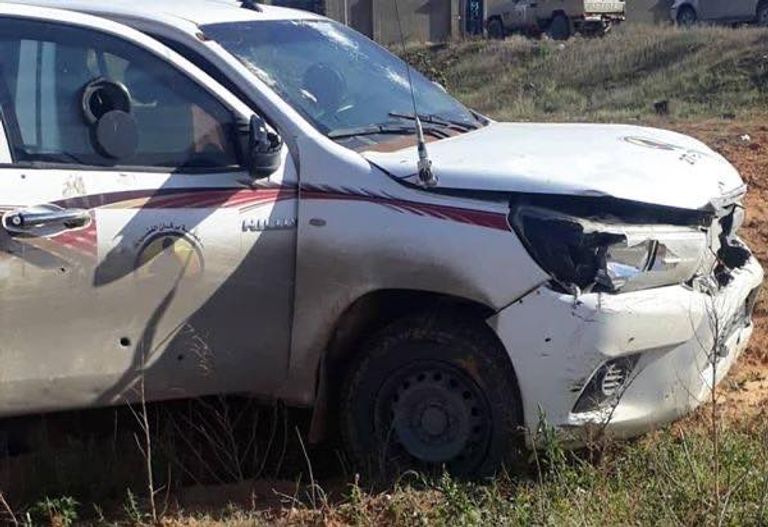 آلية تابعة للمليشيات اغتنمها الجيش الليبي