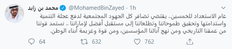 الشيخ محمد بن راشد آل مكتوم والشيخ محمد بن زايد آل نهيان