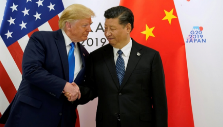الرئيسان الأمريكي دونالد ترامب والصيني شي جين بينغ - أرشيفية 