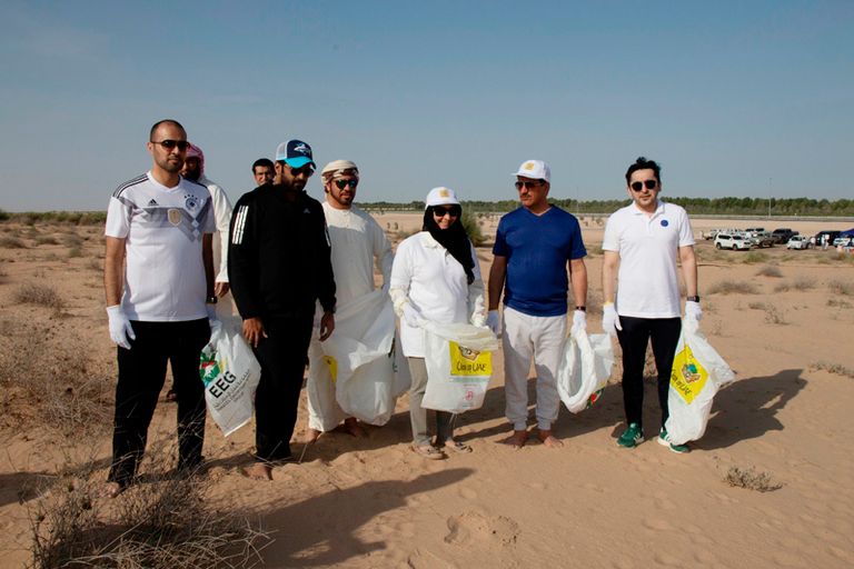 5 آلاف متطوع يشاركون في حملة "نظفوا الإمارات" بدبي
