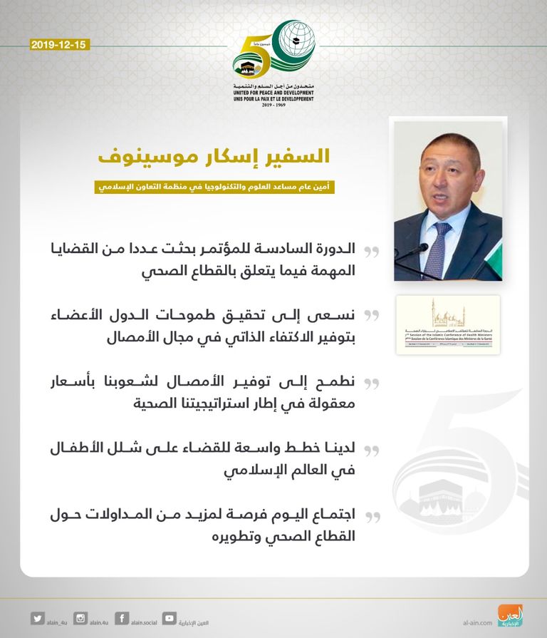 جانب من الدورة الحالية المنعقدة في أبوظبي