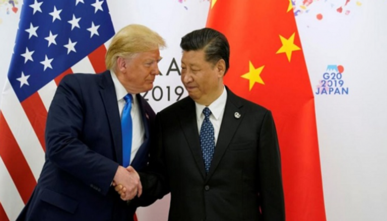 الرئيسان الأمريكي دونالد ترامب والصيني شي جين بينغ - أرشيفية