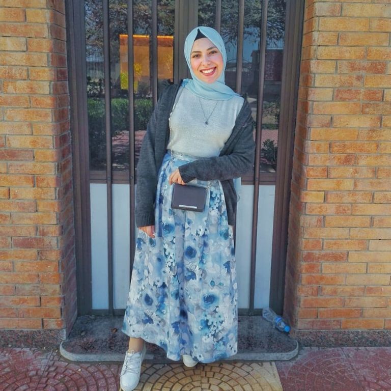 أحد أعمال الفتاة المصرية إسراء السيد