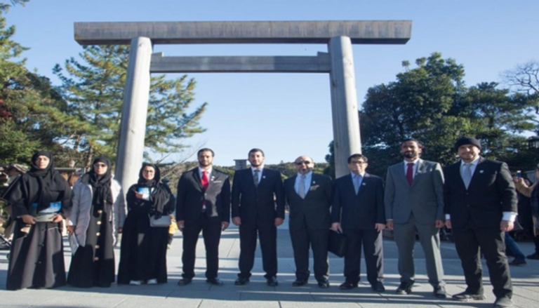 الوفد الإماراتي زار عددا من المرافق والمتاحف الدينية والوطنية باليابان