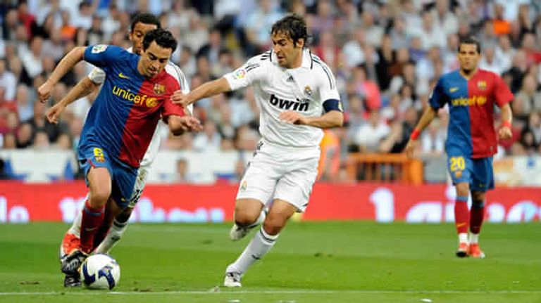 الريال وبرشلونة في مواجهة 6-2 بيب جوارديولا ضد ريال مدريد