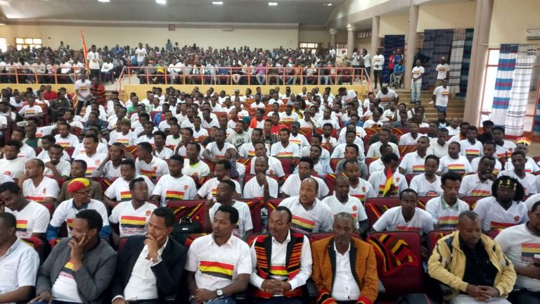 اجتماع شباب التحرير لقومية ولايتا