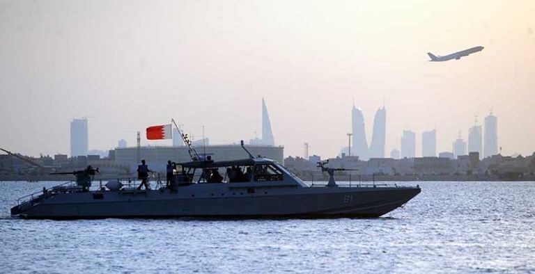 الفرقاطة البحرينية صبحا