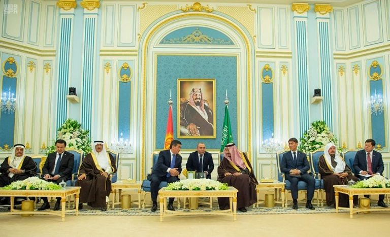 جانب من جلسة المباحثات الرسمية