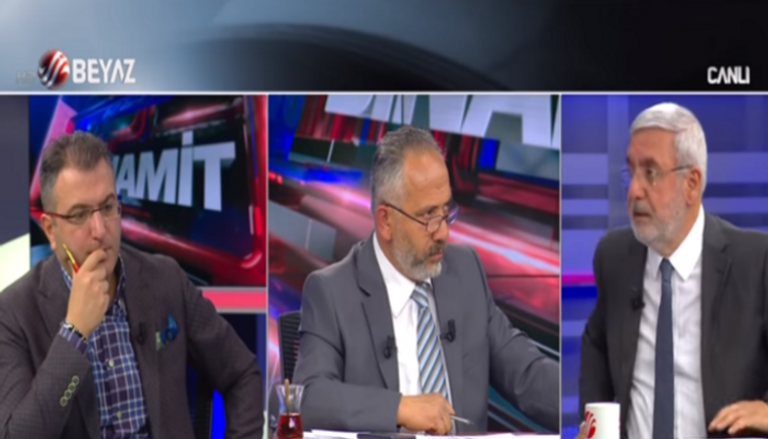 جانب من المقابلة التلفزيونية لأنصار أردوغان