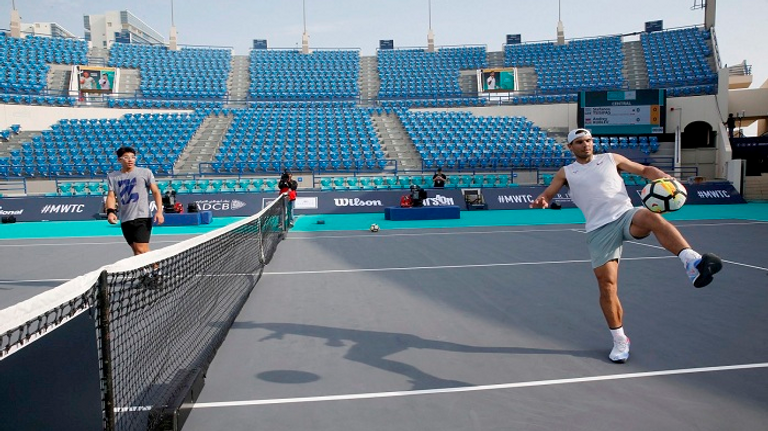 نادال وتشونج وعلي خصيف