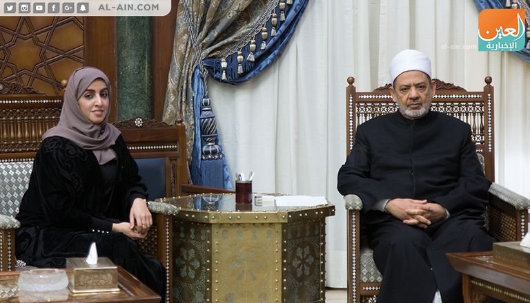 شيخ الأزهر يستقبل وفد جائزة محمد بن زايد لأفضل معلم