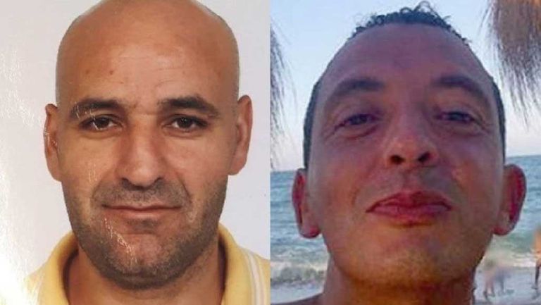 من اليمين: رضوان تاجى وزميله سعيد رزوقي - أرشيفية