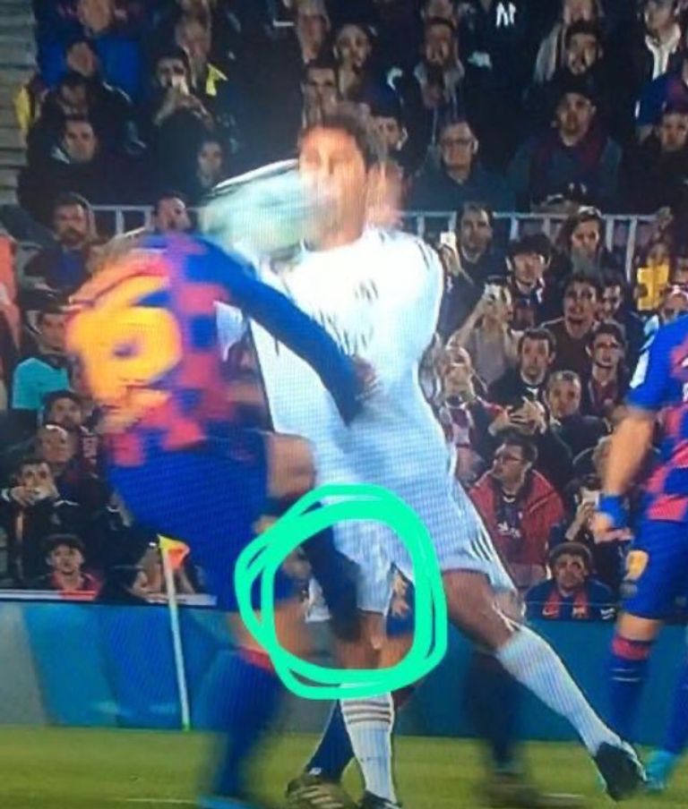 جانب من المباراة