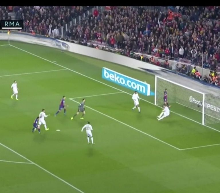 جانب من المباراة