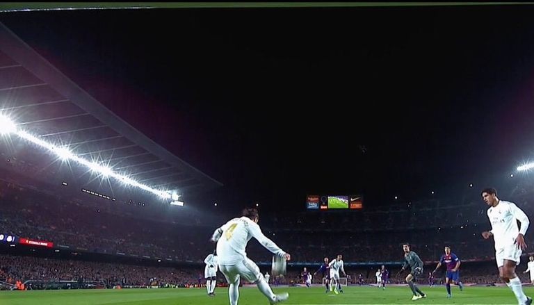 جانب من المباراة