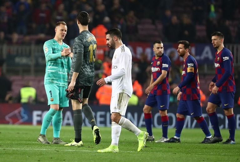 جانب من المباراة