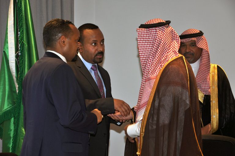 مراسم توقيع الاتفاق بين إثيوبيا والسعودية في أديس أبابا