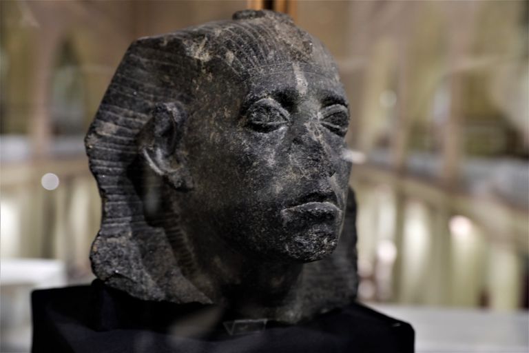 من افتتاح المعرض بالمتحف المصري