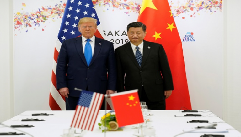الرئيس الأمريكي ونظيره الصيني-أرشيفية