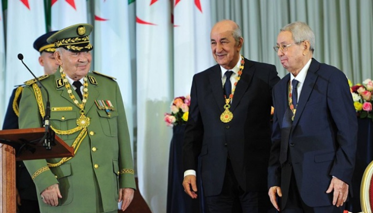 مراسم تنصيب الرئيس الجزائري المنتخب عبدالمجيد تبون