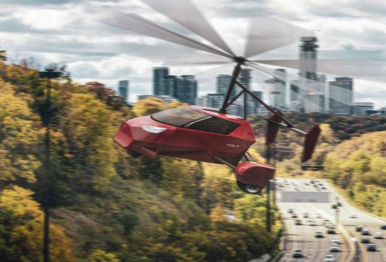 تصميم متوقع لجرار زراعي من صناعة تسلا