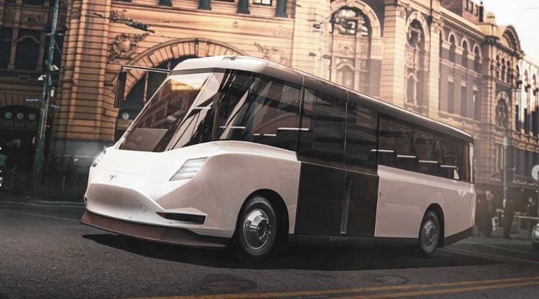 تصميم متوقع لجرار زراعي من صناعة تسلا