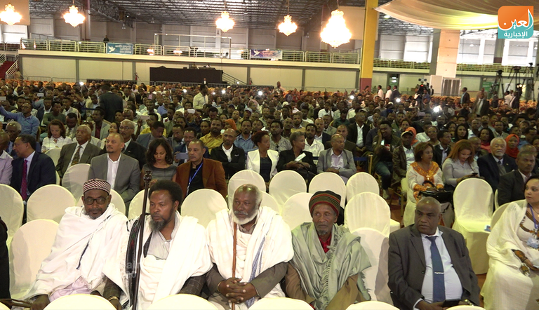 رئيس وزراء إثيوبيا آبي أحمد في كلمته أمام مؤتمر السلام الوطني