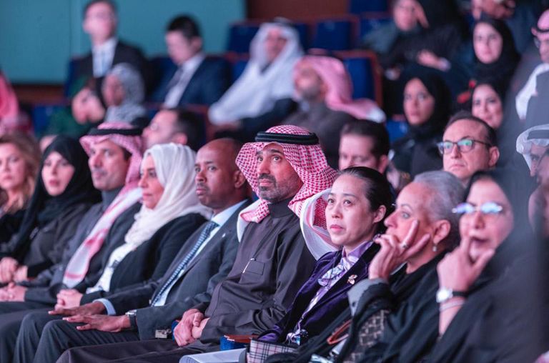 جانب من فعاليات منتدى المرأة العربية الصينية بالرياض