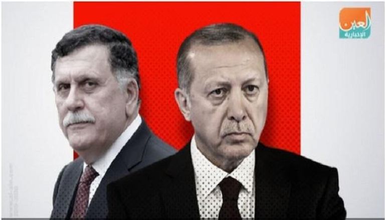 فايز السراج ورجب أردوغان