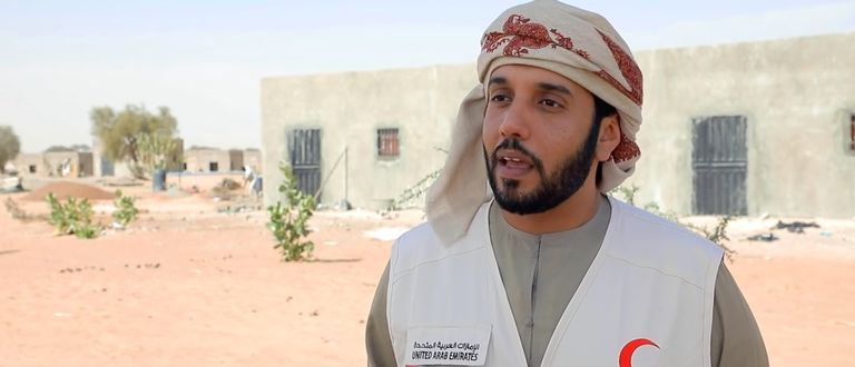 سعيد المزروعي، مدير إدارة الإغاثة في الهلال الأحمر الإماراتي