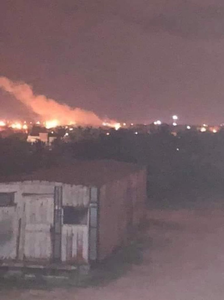 صورة من الاشتباكات أفراد من مليشيا تابعة لحكومة السراج