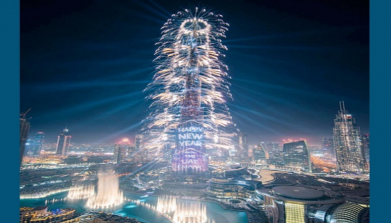 برج خليفة ينتظره الملايين حول العالم في رأس السنة الجديدة