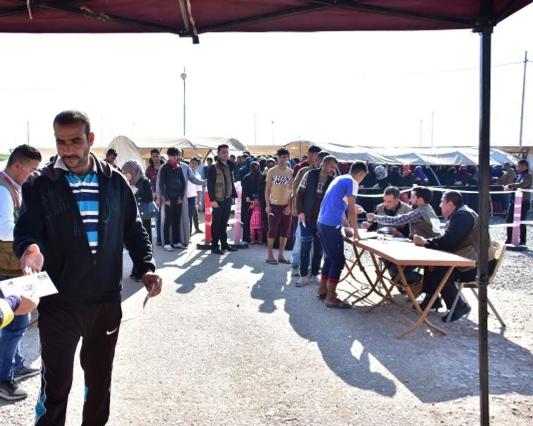 المعونة شملت مخيمات اللاجئين في أربيل ودهوك