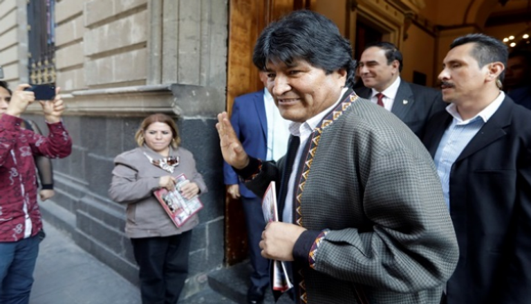 رئيس بوليفيا المعزول إيفو موراليس