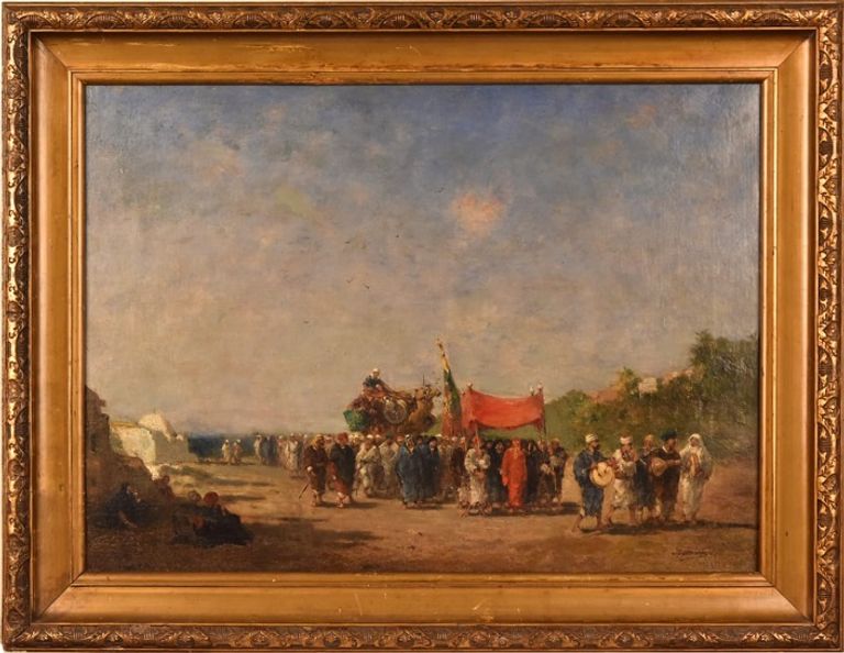 جانب من المعرض الفني