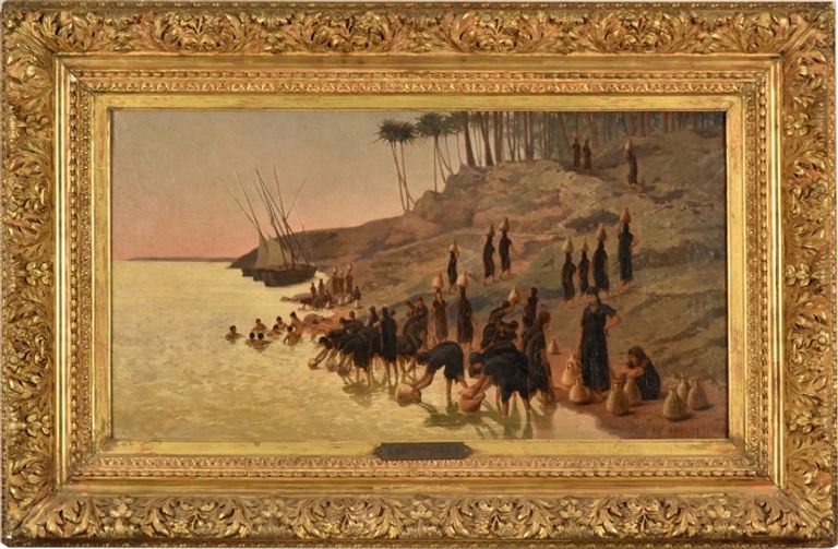 جانب من المعرض الفني