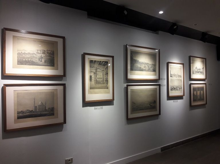 جانب من المعرض الفني