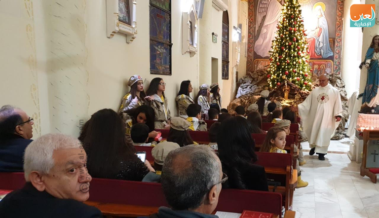 يتبع نحو 70% من مسيحيي قطاع غزة لطائفة الروم الأرثوذكس