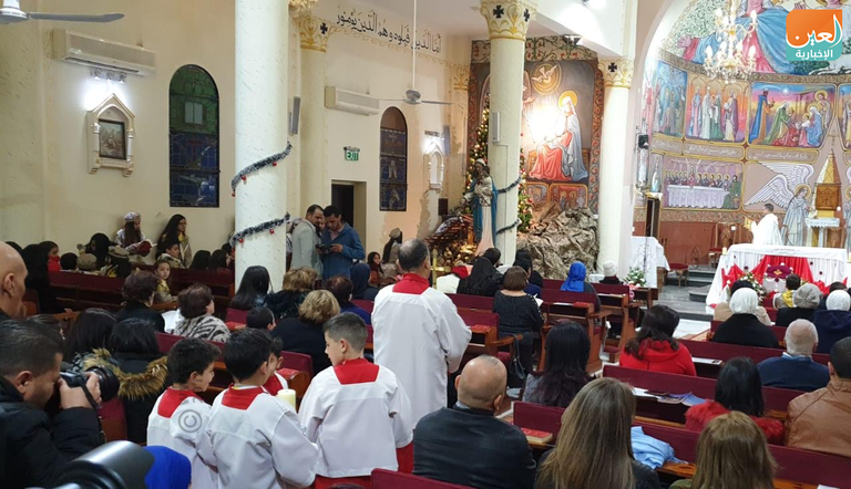 يتبع نحو 70% من مسيحيي قطاع غزة لطائفة الروم الأرثوذكس