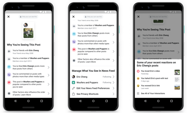 حصاد فيسبوك في 2019