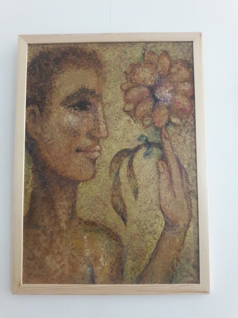 جانب من معرض الراحل سمير رافع