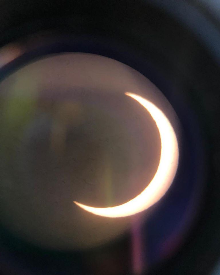 كسوف الشمس الحلقي