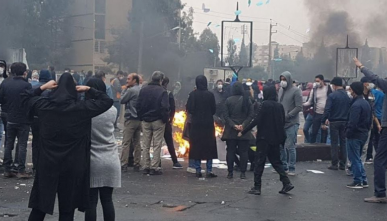 احتجاجات مناهضة للنظام في إيران - أرشيفية