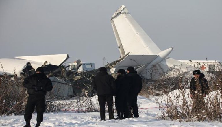 سقوط طائرة ركاب في كازاخستان 