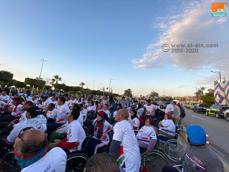 ماراثون زايد سباق أصحاب الهمم بماراثون زايد