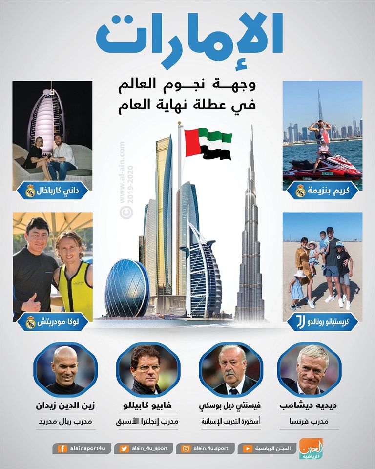 رونالدو في الإمارات